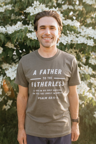 FATHER TO THE FATHERLESS T-SHIRT