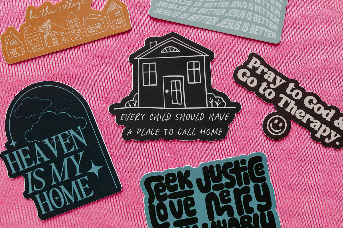 HEAVEN IS MY HOME STICKER – Goods and Better