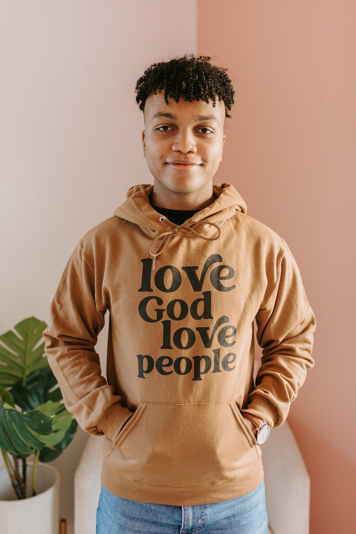 LOVE GOD LOVE PEOPLE HOODIE