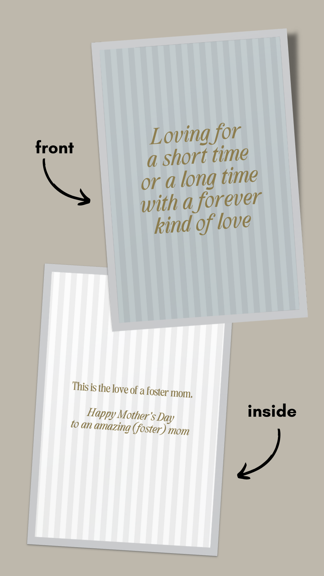 (FOSTER) MOM CARD