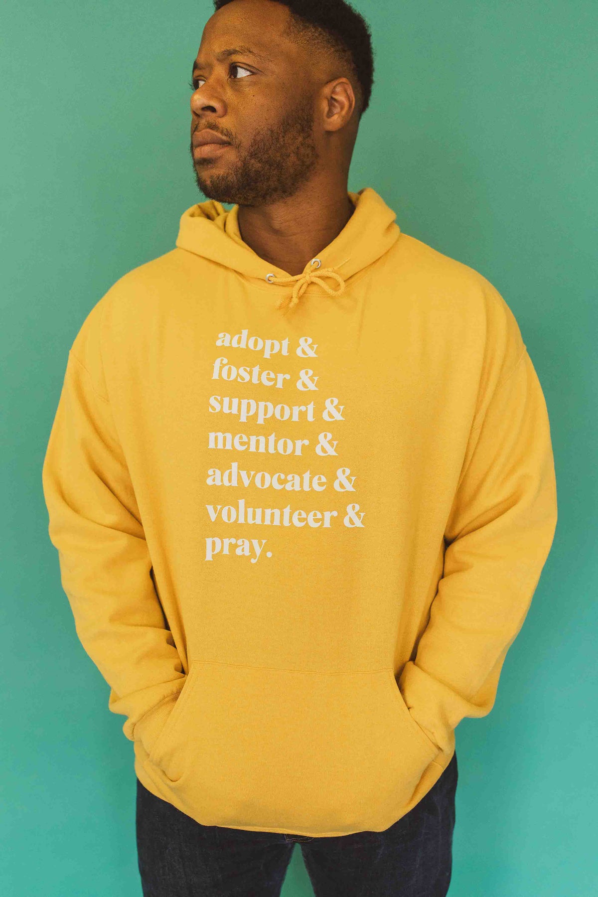 ADOPT & FOSTER HOODIE