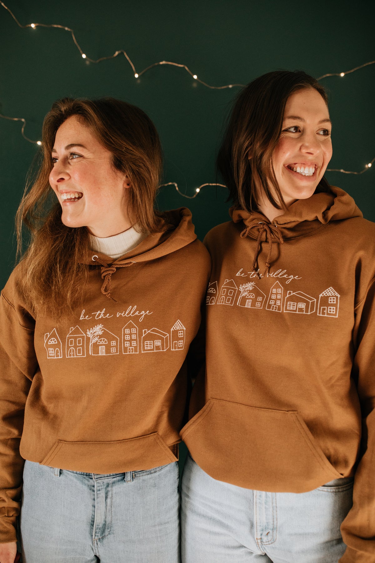 BE THE VILLAGE - CUDDLE UP HOODIE