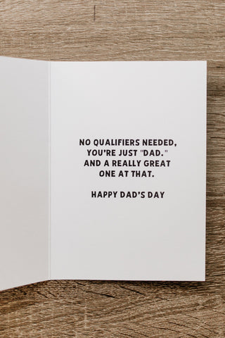 BIOLOGICAL, ADOPTIVE, FOSTER DAD FATHER'S DAY CARD – Goods and Better