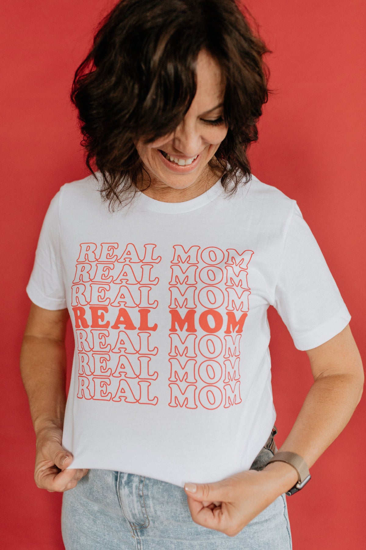 REAL MOM T-SHIRT