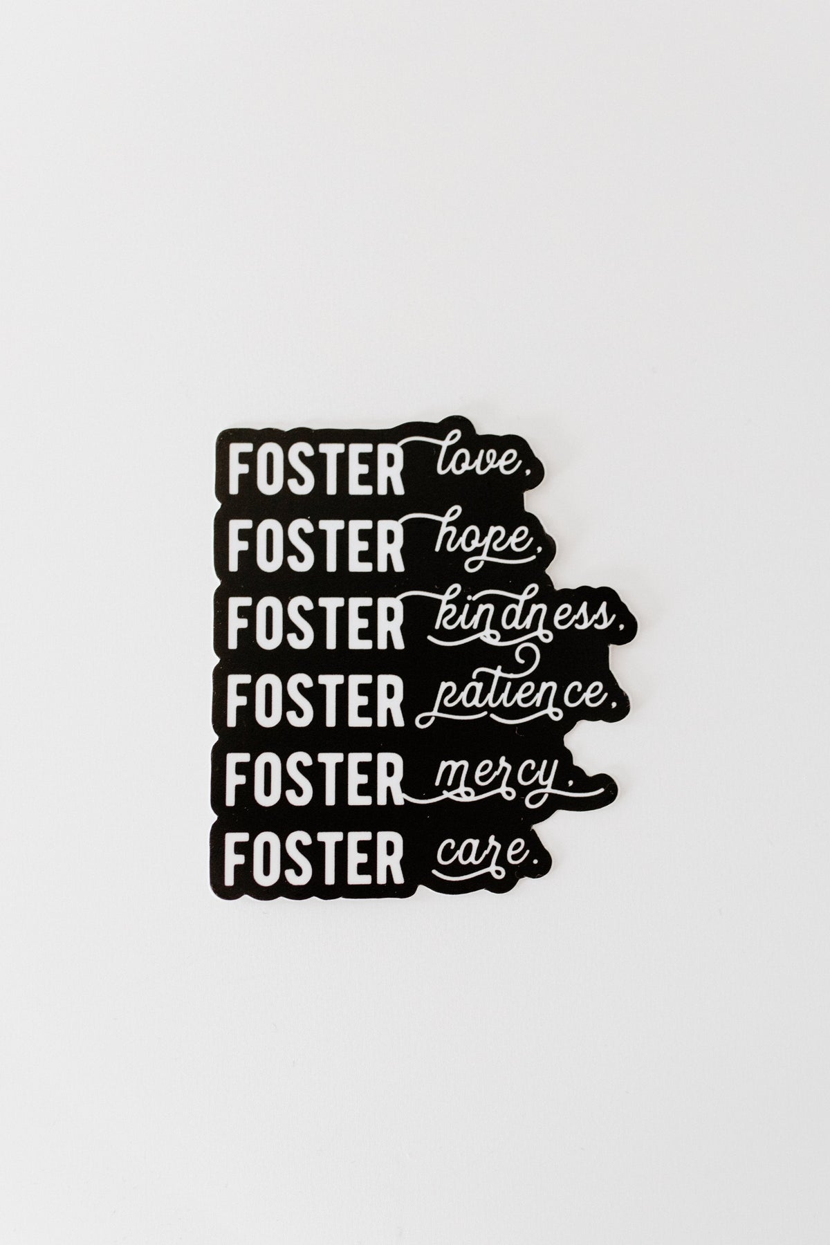 FOSTER LOVE STICKER – Goods and Better