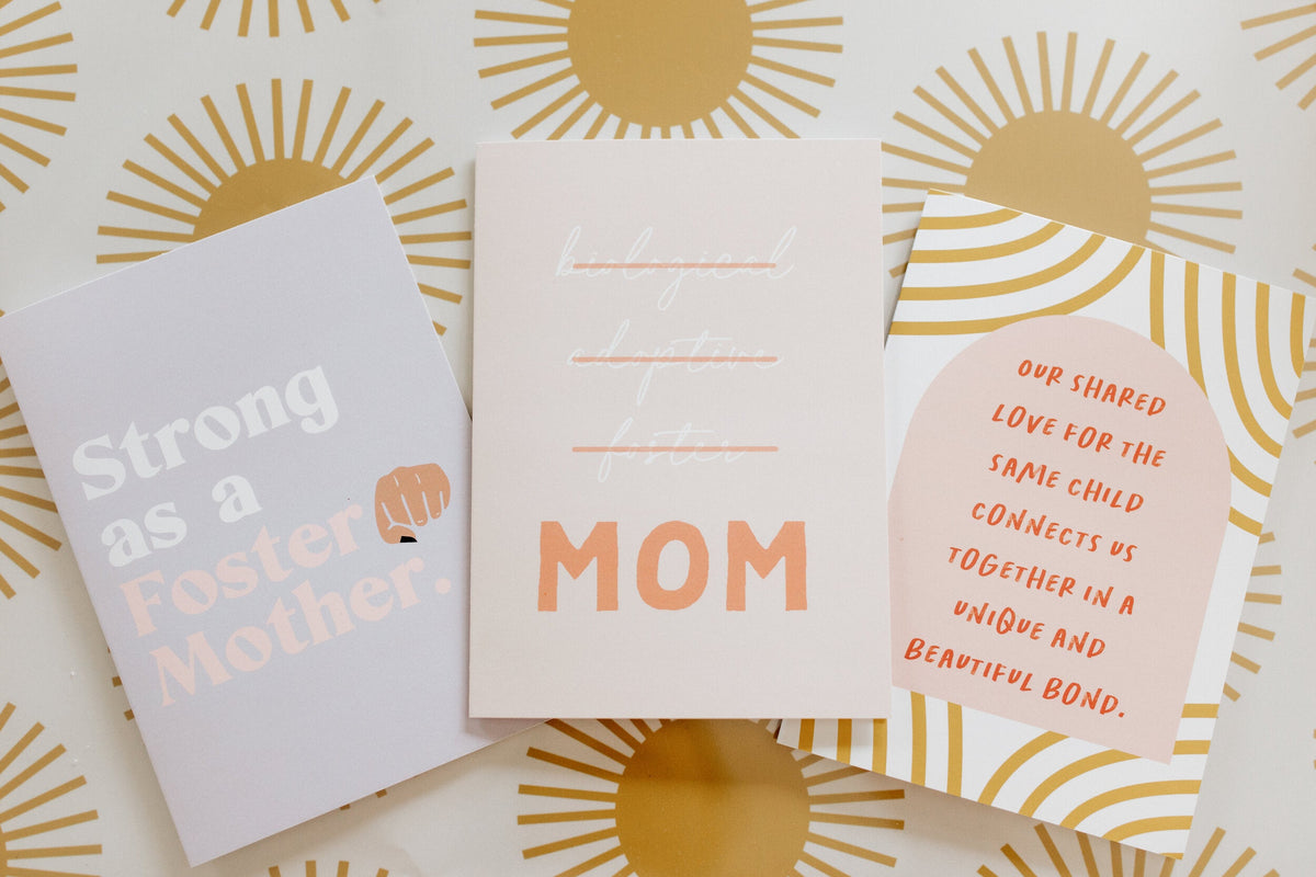 BIOLOGICAL, ADOPTIVE, FOSTER MOM MOTHER'S DAY CARD